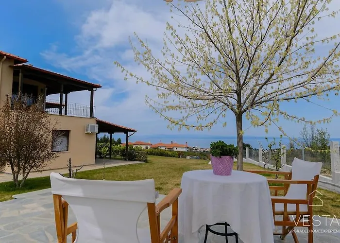 Aqua Vista αpartment In Hanioti, Amazing Views