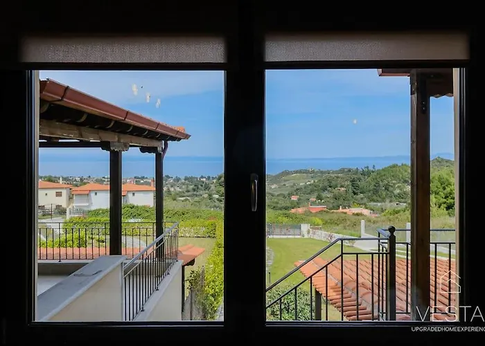 Aqua Vista αpartment In Hanioti, Amazing Views شقة *