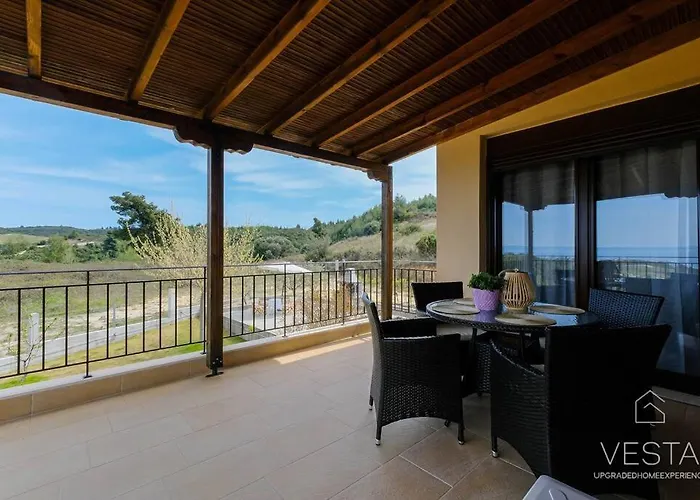 Aqua Vista αpartment In Hanioti, Amazing Views شقة